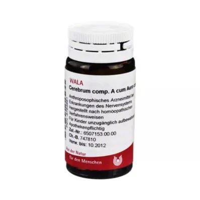Cerebrum komp.A cum auro com, 20 g Cerebrum komp.A cum auro com, 20 g