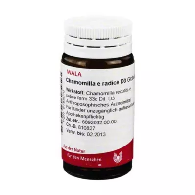 Chamomilla E Radix D 3 globule, 20 g Chamomilla E Radix D 3 globule, 20 g