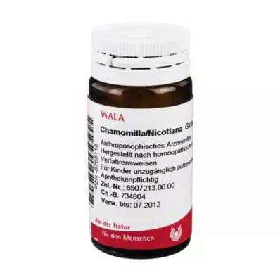 Chamomilla / Nicotiana Globule, 20 g