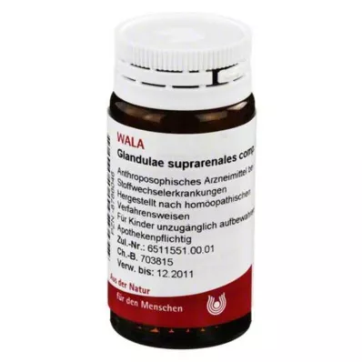 GLANDULAE SUPRARENALES komp.Globuli, 20 g
