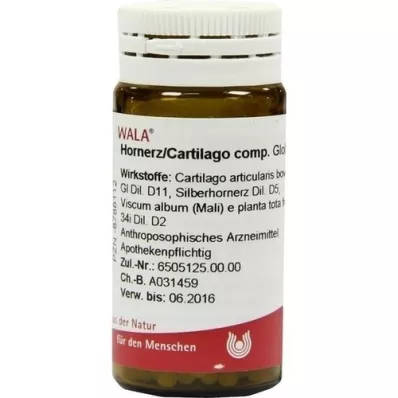 HORNERZ/Cartilago comp.Globuli, 20 g