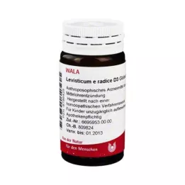 LEVISTICUM E radice D 3 globule, 20 g