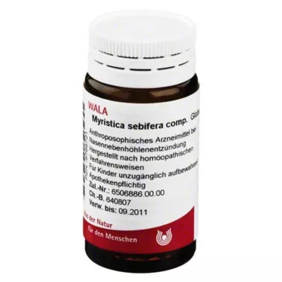 Myristica sebifera komp.Globule, 20 g Myristica sebifera komp.Globule, 20 g