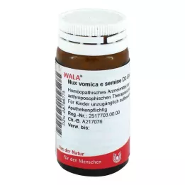 NUX VOMICA E sjeme D 3 globule, 20 g