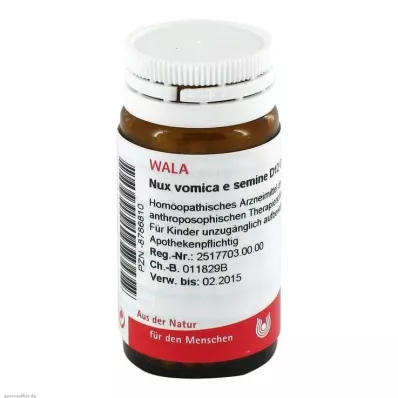 Nux vomica e semine D 12 globula, 20 g Nux vomica e semine D 12 globula, 20 g