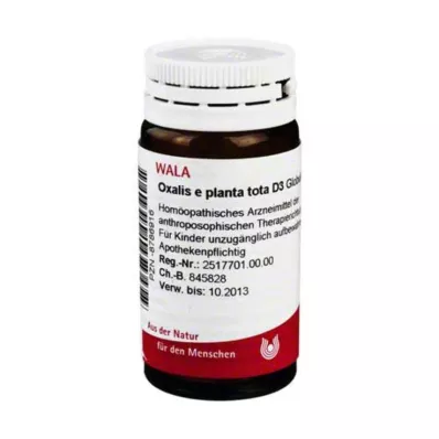 Oxalis E Planta Tota D 3 globule, 20 g
