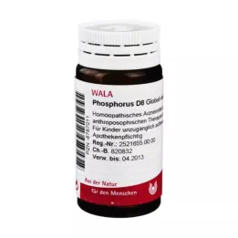 PHOSPHORUS D 8 globula, 20 g