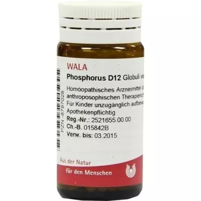PHOSPHORUS D 12 globula, 20 g