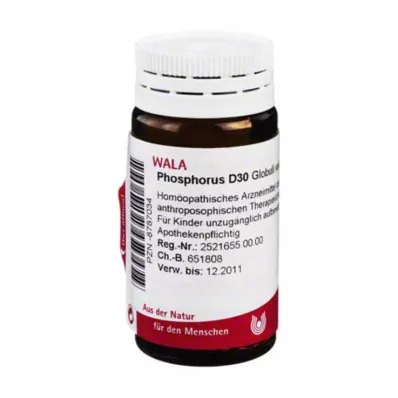 Fosfor D 30 globula, 20 g
