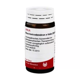 RHUS TOXICODENDRON E folija D 30 globula, 20 g