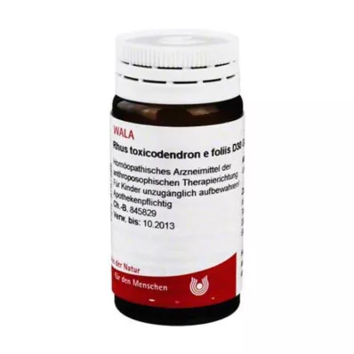 Rhus toxicodendron E foliis D 30 kuglica, 20 g Rhus toxicodendron E foliis D 30 kuglica, 20 g