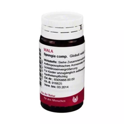 Spongia komp.Globule, 20 g Spongia komp.Globule, 20 g