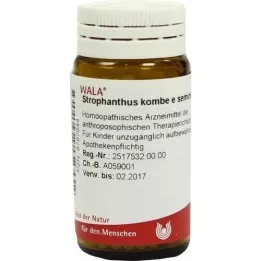 STROPHANTHUS KOMBE e sjemen D 3 globule, 20 g