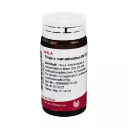 THUJA E SUMMITATIBUS D 6 globula, 20 g