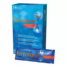 FERROTONE Željezna vrećica, 14X20 ml
