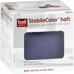 BORT StabiloColor ljepljivi zavoj 8 cm plavi, 1 kom