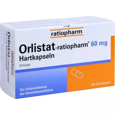 ORLISTAT-ratiopharm 60 mg tvrde kapsule, 84 kom