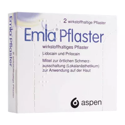 Emla flaster, 2X1 kom