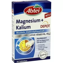 ABTEI Magnezij + kalij depo tablete, 30 kom