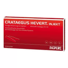 CRATAEGUS HEVERT injekcijske ampule, 10 kom
