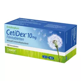 CETIDEX 10 mg filmom obložene tablete, 100 kom