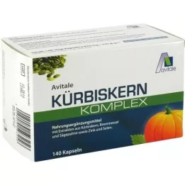 KÜRBISKERN KOMPLEX Kapsule, 140 kom