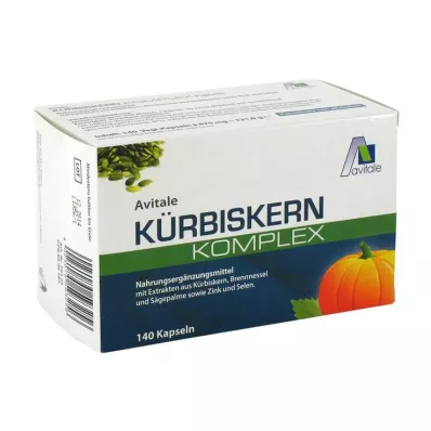 KÜRBISKERN KOMPLEX Kapsule, 140 kom