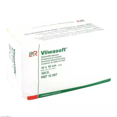 Vliwasoft komprese od flisa 10x10cm 6-slojne nesterilne, 100 komada Vliwasoft komprese od flisa 10x10cm 6-slojne nesterilne, 100 komada