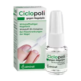 CICLOPOLI sadržaj djelatne tvari protiv gljivica noktiju Lak za nokte, 3,3 ml