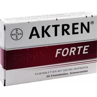 AKTREN forte filmom obložene tablete, 20 kom