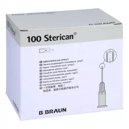 STERICAN Kanile 27 G 0,4x25 mm tupe, 100 komada