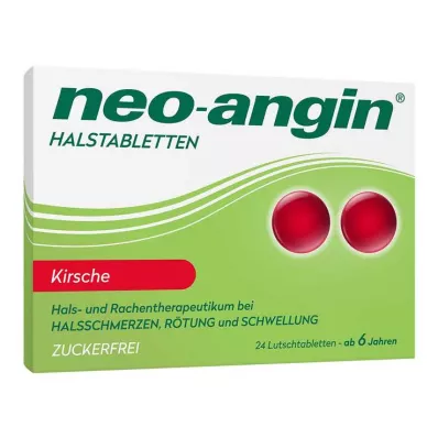 neo-angin pastile za grlo višnja bez šećera, 24 kom