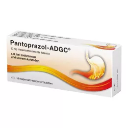 PANTOPRAZOL ADGC 20 mg tablete želučanog soka, 14 kom