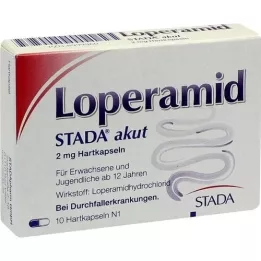 LOPERAMID STADA acute 2 mg tvrde kapsule, 10 kom