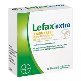 LEFAX extra Lemon Fresh mikro granule, 16 kom