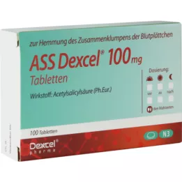 ASS Dexcel 100 mg tablete, 100 kom