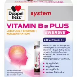 DOPPELHERZ Vitamin B12 Plus sistem ampule za piće, 10x25 ml