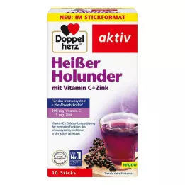 DOPPELHERZ ljuta bazga s Vit.C + cink granule, 10 kom