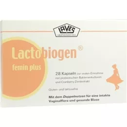 LACTOBIOGEN femin plus kapsule, 28 kom