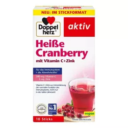 DOPPELHERZ ljuta brusnica sa granulama Vit.C+cink, 10 kom