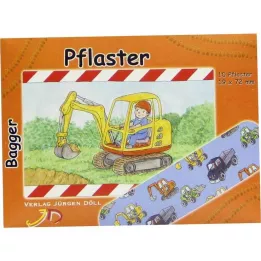 KINDERPFLASTER Slova bagera, 10 kom