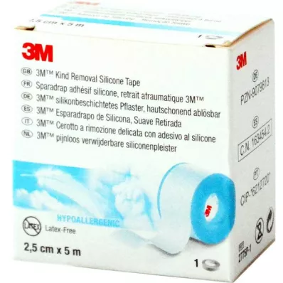 3M silikonski flaster 2,5 cm x 5 m rola, 1 kom