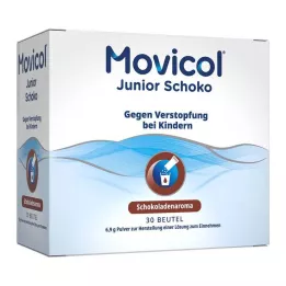 Movicol Junior čokoladni prašak za izradu oralne otopine, 30X6,9 g
