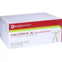 CALCIUM-D3 AL šumeće tablete, 120 kom