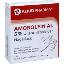 AMOROLFIN AL 5% aktivni lak za nokte, 3 ml