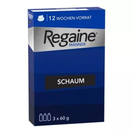 REGAINE Pjena za muškarce 50 mg/g, 3X60 ml