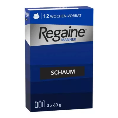 REGAINE Pjena za muškarce 50 mg/g, 3X60 ml