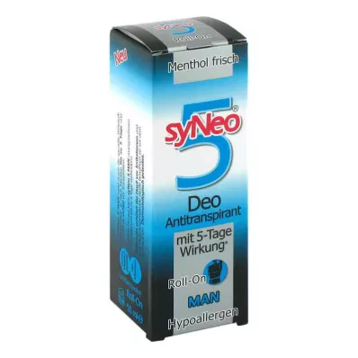 SYNEO 5 Man Deo Antiperspirant Roll-on, 50 ml