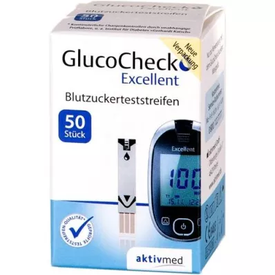 GLUCOCHECK Izvrsne test trake, 50 kom