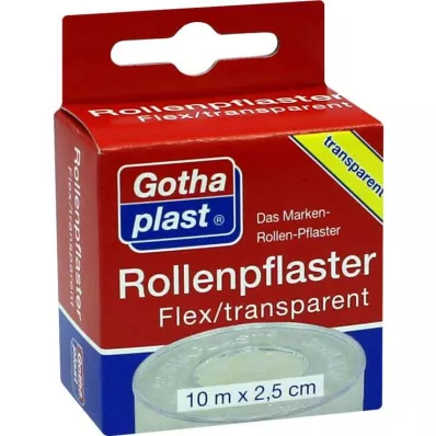 ROLLENPFLASTER Flex 2,5 cmx10 m trp.Euro vješalica, 1 kom